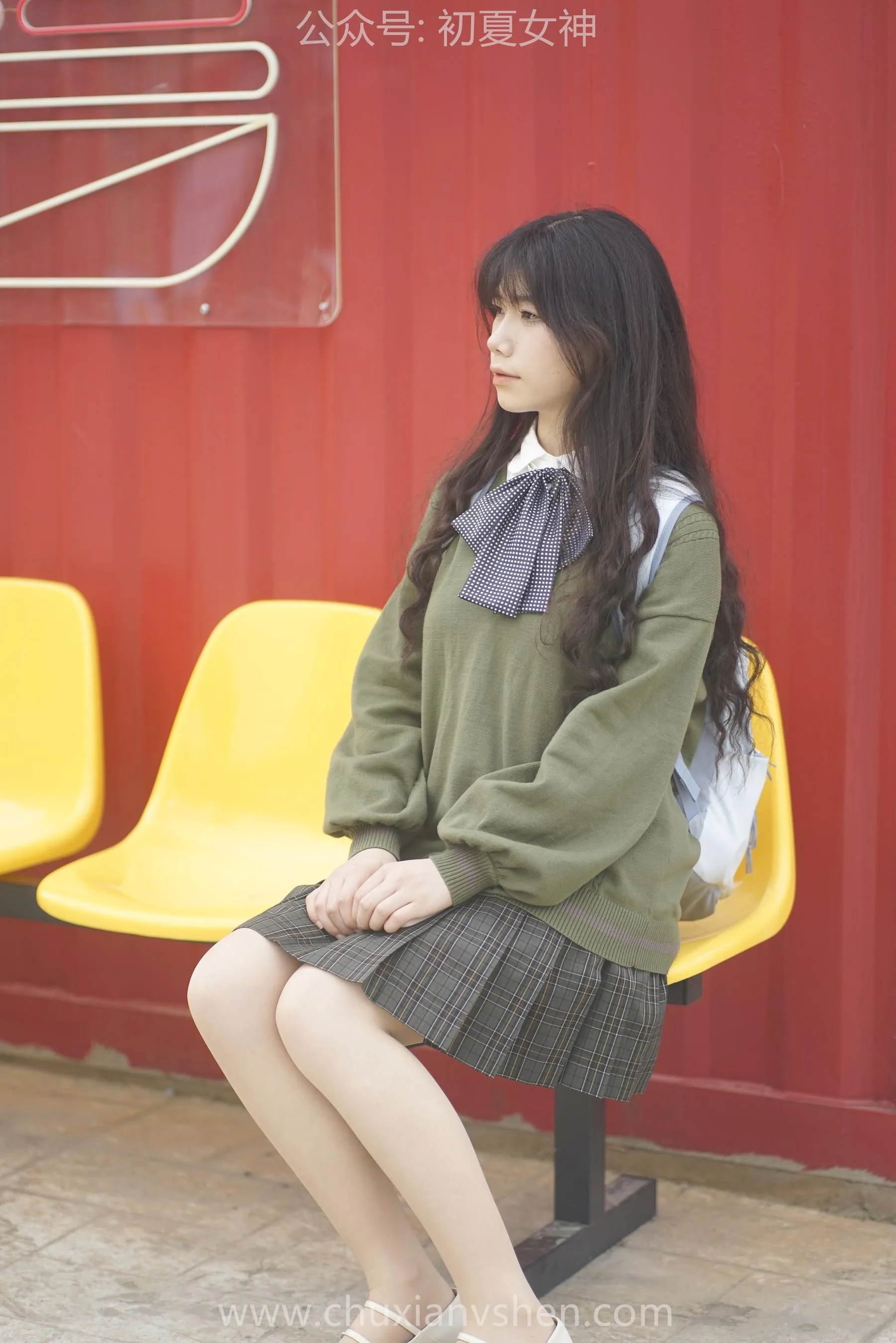 初夏女神 NO.064 欢欢 新晋学妹-学妹的一天 [164P]插图2